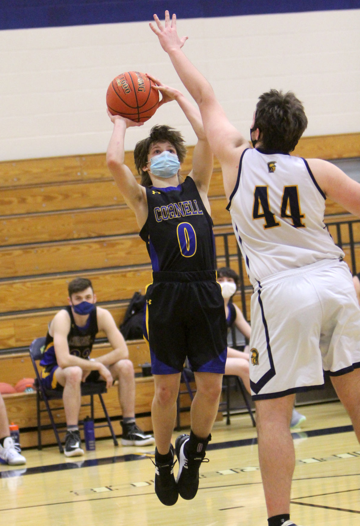 Cornell at New Auburn boys basketball 1-15-21